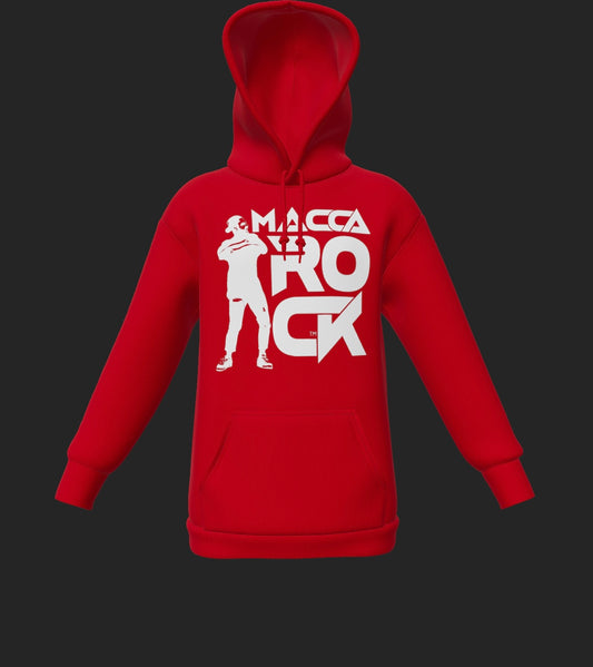 MaccaRock Unisex Pullover Red