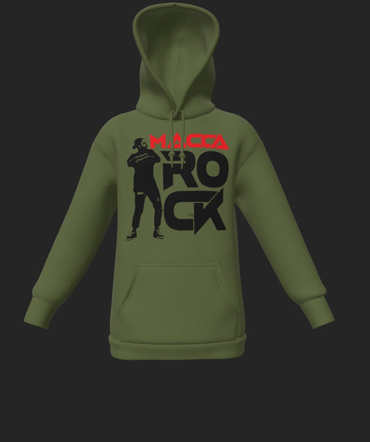 MaccaRock Unisex Pullover Military Green