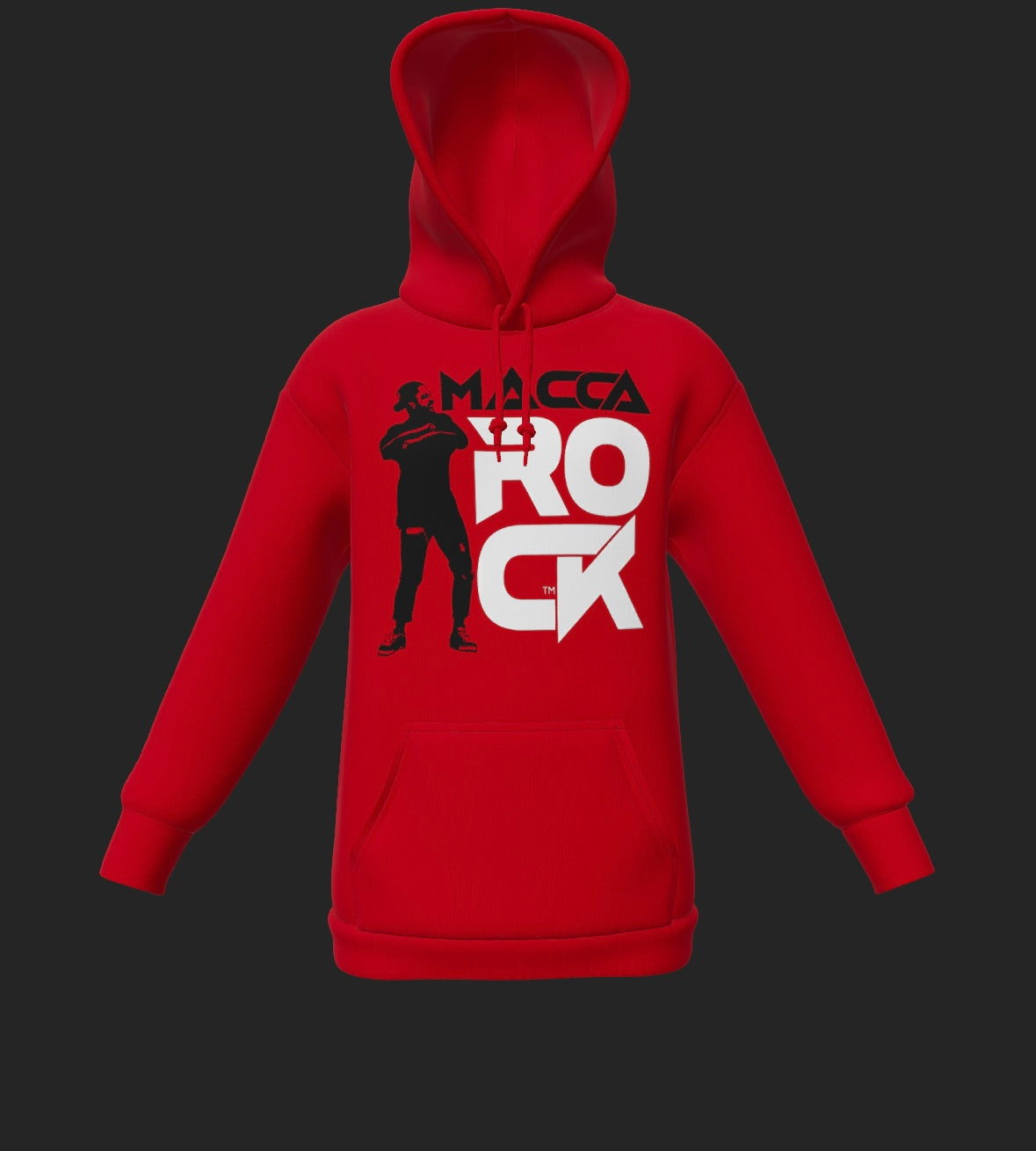 MaccaRock Unisex Pullover Red