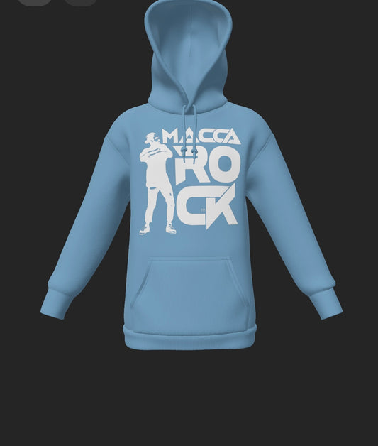 MaccaRock Unisex Pullover Sky Blue