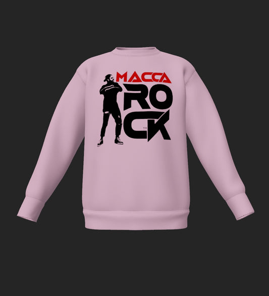 MaccaRock Unisex Sweater Light Pink