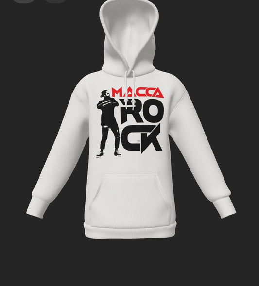 MaccaRock Unisex Pullover White