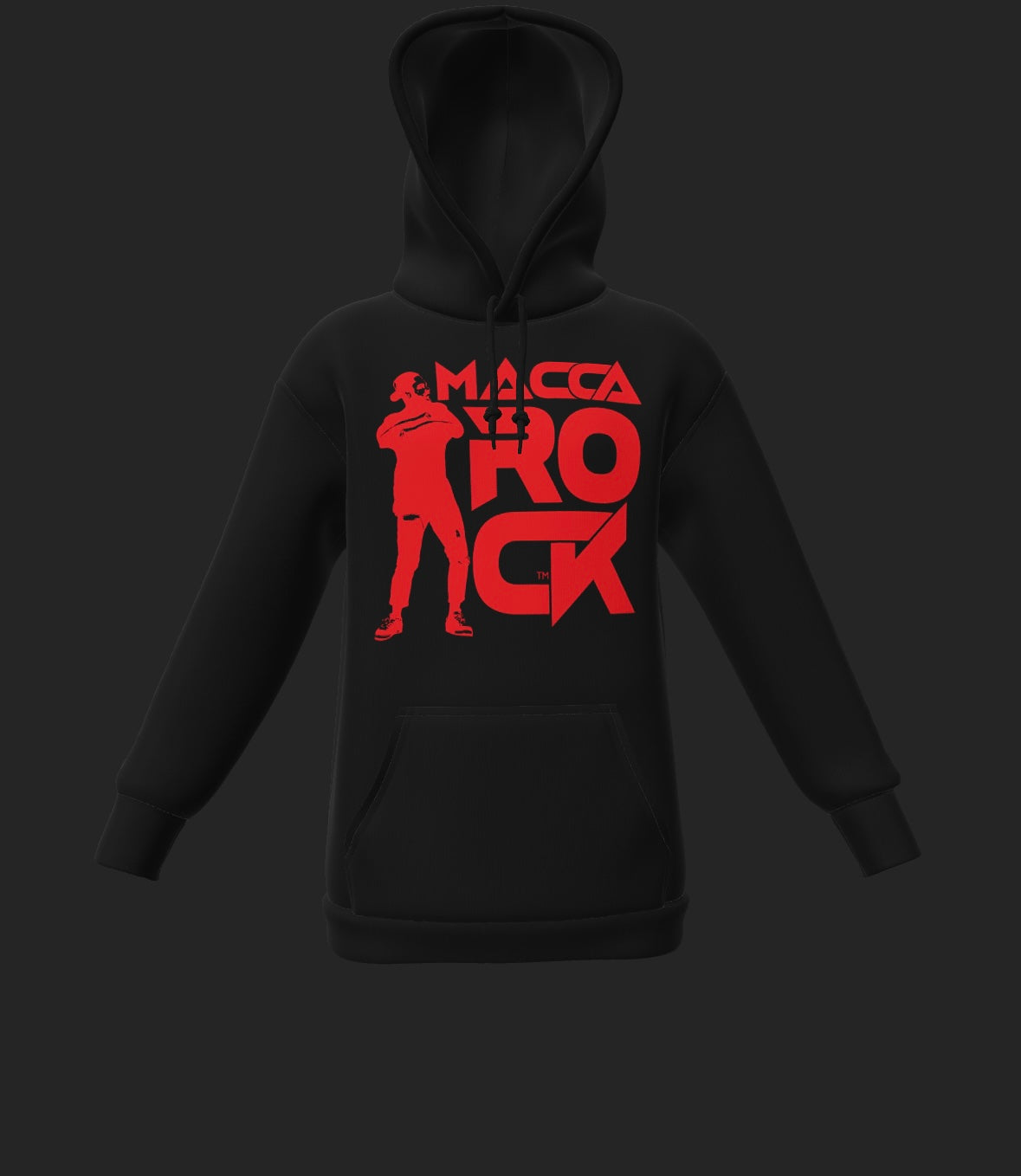 MaccaRock Unisex Pullover Black