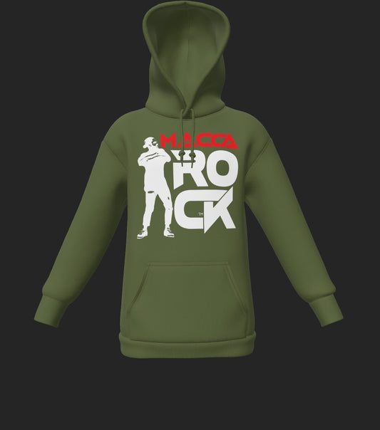MaccaRock Unisex Pullover Military Green