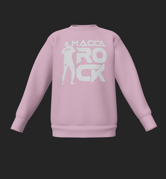 MaccaRock Unisex Sweater Light Pink