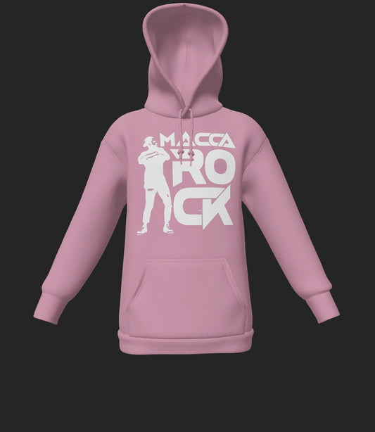 MaccaRock Unisex Pullover Light Pink