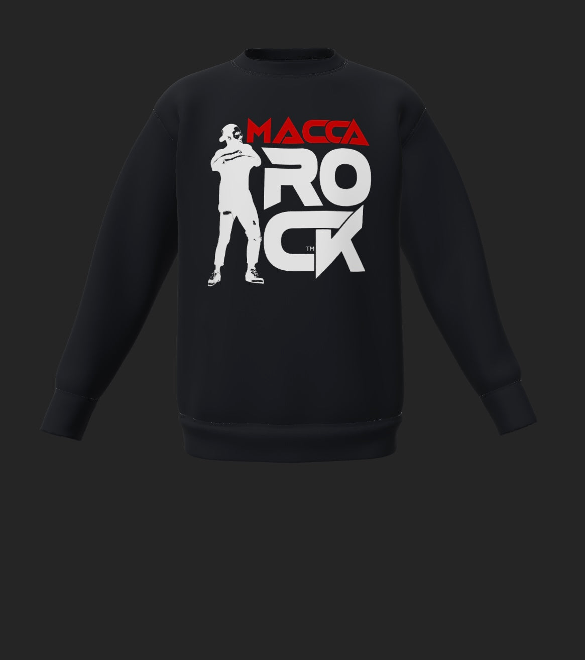 MaccaRock Unisex Sweater Navy Blue