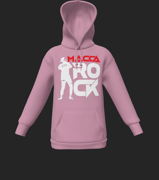 MaccaRock Unisex Pullover Light Pink
