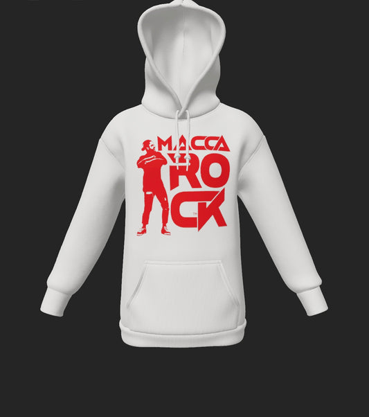 MaccaRock Unisex Pullover White