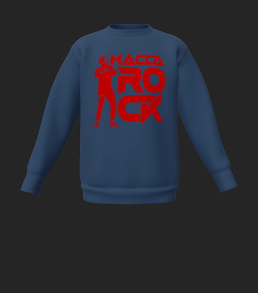 MaccaRock Unisex Sweater Indigo Blue