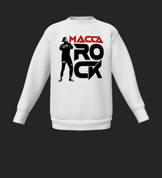 MaccaRock Unisex Sweater White