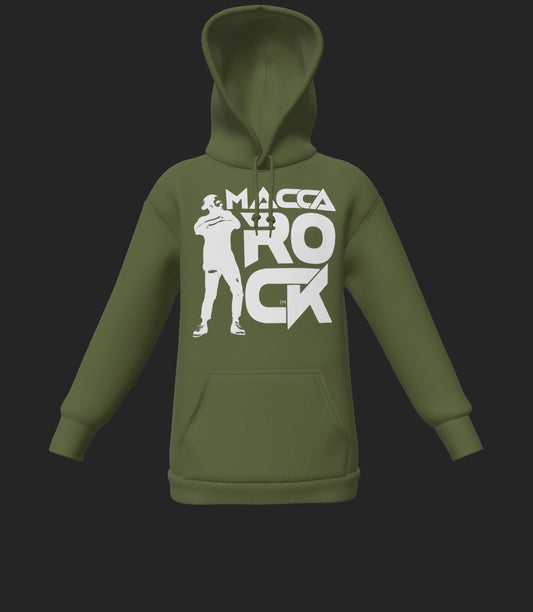 MaccaRock Unisex Pullover Military Green