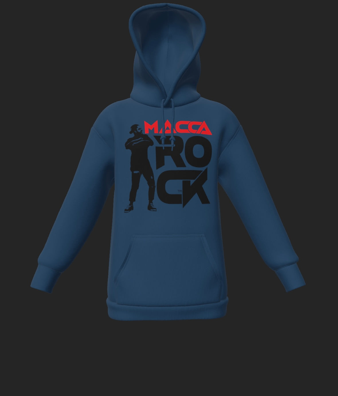 MaccaRock Unisex Pullover Indigo Blue