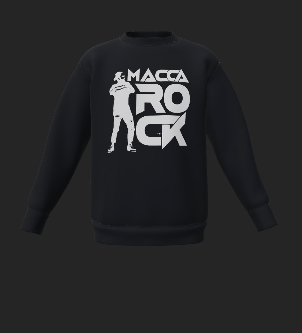 MaccaRock Unisex Sweater Navy Blue