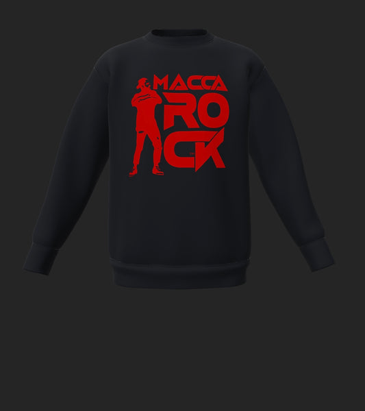MaccaRock Unisex Sweater Navy Blue