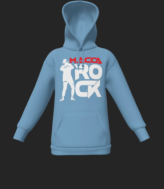 MaccaRock Unisex Pullover Sky Blue
