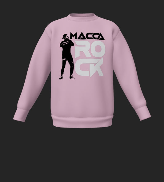 MaccaRock Unisex Sweater Light Pink