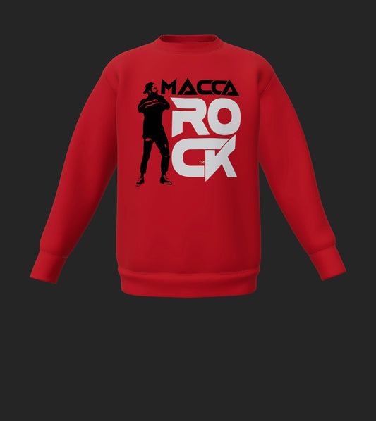 MaccaRock Unisex Sweater Red