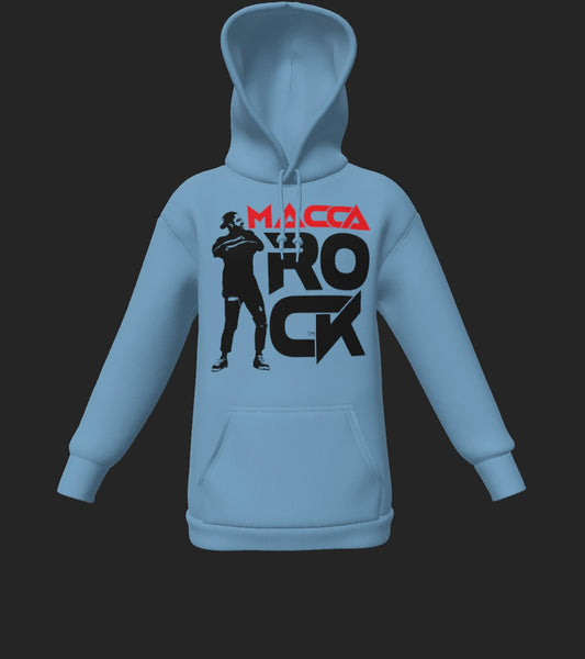 MaccaRock Unisex Pullover Sky Blue