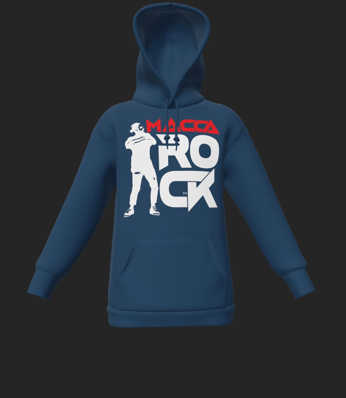 MaccaRock Unisex Pullover Indigo Blue